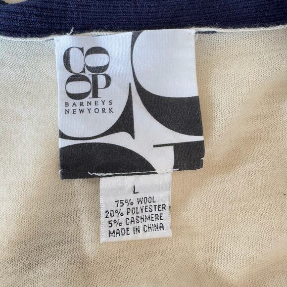 BARNEY'S CO-OP Wool/Cashmere Blend Cardigan - Picture 8 of 12